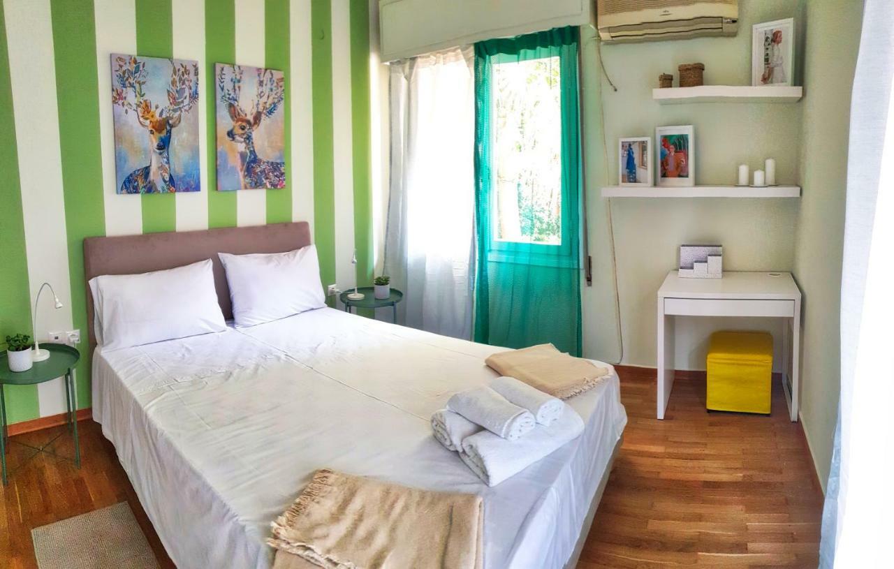 Athens Stadium Path Quiet & Central 4 Persons Apartment Exterior foto